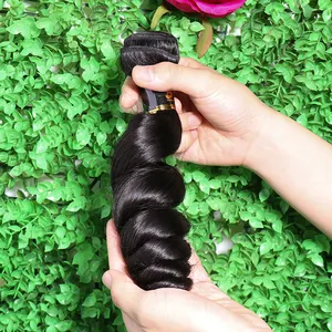 10A Wig Rambut Mentah Tarik Ganda Jalinan Ganda Kutikula Sejajar Produsen Rambut, Jenis Berbeda Keriting Wanita Menenun, Wanita Terbaik Menenun