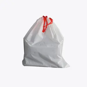 DGB001 EPI D2W Biodegradable Plastic Drawstring Garbage bag, Heavy Duty Drawstring Cat Pan Liner