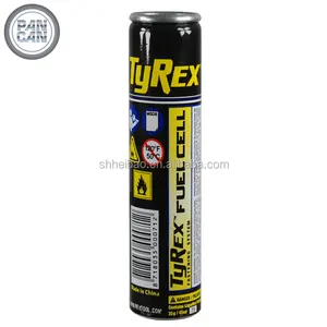 45ml Fuel cell can gas nail can car tyrex fuel cell fastening system aluminium aerosol can