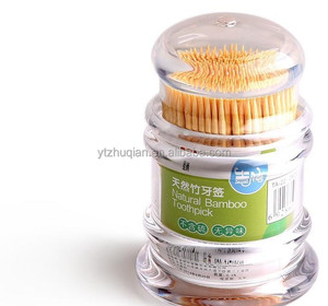 Plastic Bottle Packed Bamboo Dental <strong>Toothpicks</strong> - Product Image 5