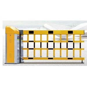 Car Park Barrier Automatic Accordion Barrier Gate with RS485