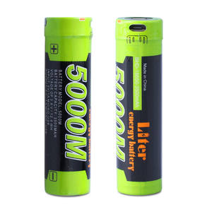 Wiederaufladbare usb 18650 batterie 3,7 v 3500 mah fort wiederaufladbaren usb batterien - Product Image 1