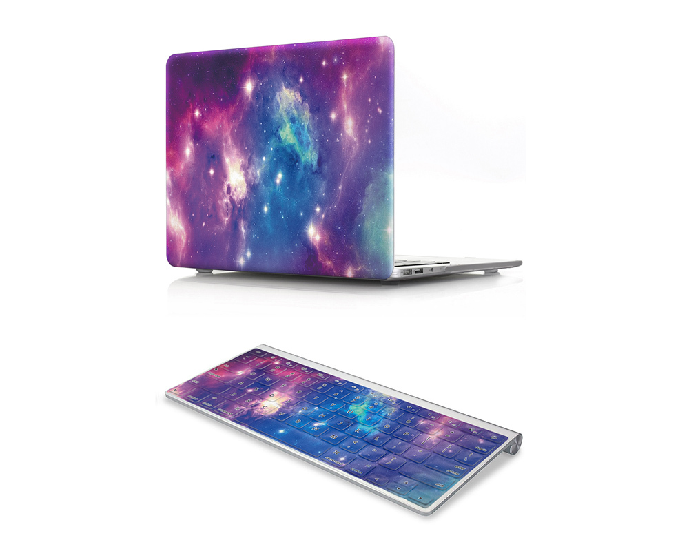 Nébuleuse violette-multicolore