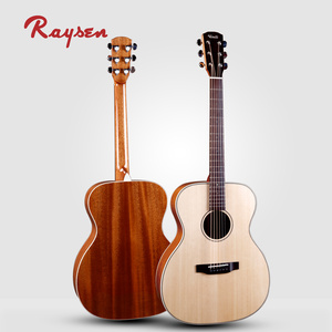 Starter Akustik gitarre Sitka Fichtenholz OM Form Gitarren coole Saiten instrumente - Product Image 1