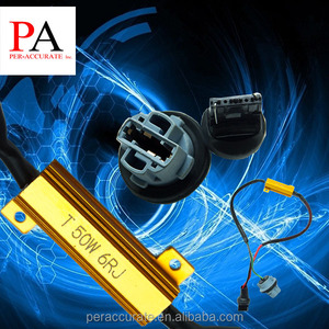 50W 6ohm PA LED résistance d'avertissement ampoules 7440 T20 décodeur sans erreur pour voitures autres accessoires d'éclairage de voiture - Product Image 3