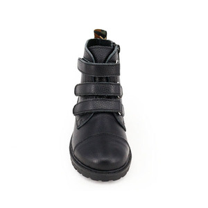 <span class=keywords><strong>Botas</strong></span> <span class=keywords><strong>de</strong></span> Vestir con Cremallera Negras para Niñas, <span class=keywords><strong>de</strong></span> Cuero Vacuno, Estilo Ruso, Tallas 25-36, Venta al por Mayor - Product Image 2