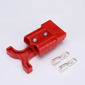 Special large current plug for railway tunnel red connector with red handle Clean charging plug of equipment