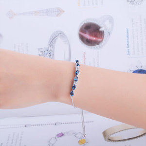 <span class=keywords><strong>สร้อย</strong></span><span class=keywords><strong>ข้อ</strong></span><span class=keywords><strong>มือ</strong></span>แซฟไฟร์นาโนผู้หญิงเงินแท้925<span class=keywords><strong>สร้อย</strong></span><span class=keywords><strong>ข้อ</strong></span><span class=keywords><strong>มือ</strong></span>สุภาพสตรีสร้อยข้อมือเครื่องประดับเงินสเตอร์ลิง - Product Image 4