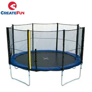 <span class=keywords><strong>Trampoline</strong></span> de haute qualité CreateFun avec filet, <span class=keywords><strong>trampoline</strong></span> d'extérieur pour <span class=keywords><strong>la</strong></span> vente de trampolines, disponible en tailles 6/8/10/12/14/16 pieds - Product Image 2