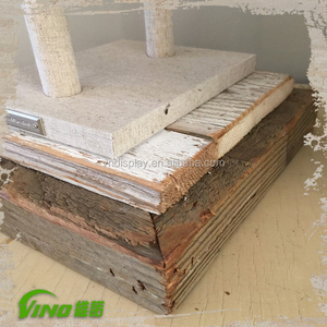 Pulsera personalizada de madera para tienda de boutique, soporte de madera para bar en t, venta directa - Product Image 3