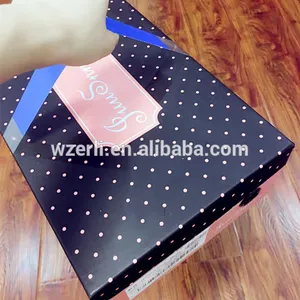 attractive printing handle tape for shoe box replaces the plastic bag