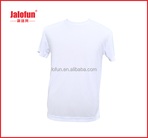 Al por mayor de poliéster blanco camiseta barato - Product Image 2