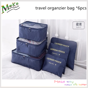 6PCS/Set Fashion Oxford Cloth <strong>Travel</strong> Mesh <strong>Bag</strong> Luggage Organizer Packing Cubes <strong>Organiser</strong> <strong>Travel</strong> <strong>Bags</strong> - Product Image 4