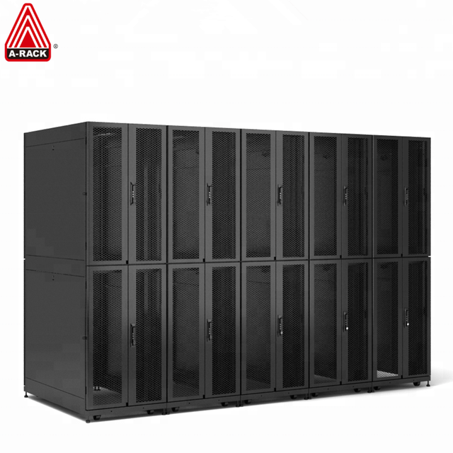 SPCC 19inch Server Rack Perforated Door for Colo Rack 42U with Combination Lock/E-lock