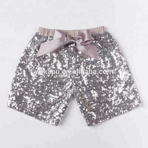 Top vendita paillettes <span class=keywords><strong>pantaloni</strong></span> <span class=keywords><strong>corti</strong></span> per ragazza del bambino di estate bicchierini di usura delle ragazze sparkle - Product Image 1
