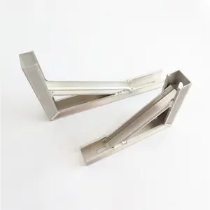 Montado na Parede suporte de ângulo ajustável, Solda perfil de alumínio como seus desenhos
