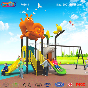 Terrain de jeux d'extérieur pour enfants, terrain de jeux d'extérieur avec toboggan en plastique, vente en gros - Product Image 2