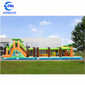 巨大なメガボール障害物コースランニングインフレータブル障害物コース - Product Image 2
