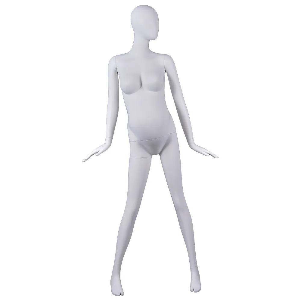 Полный тело из стекловолокна абстрактный женский беременный манекен ТОРС