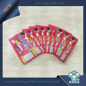ขายร้อนที่กำหนดเองการออกแบบสลากกินแบ่งตั๋วรอยขีดข่วนปิดหวยพิมพ์ตั๋ว - Product Image 3