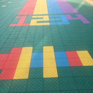 Zhongsu Ngoài Trời Tổng Hợp Roller Skating Court Flooring Ice Rink