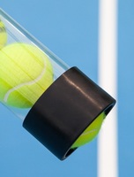 Tube de ramassage de balles de tennis en plastique ABS - Collecteur de balles pouvant contenir 16 balles 103cm*8cm Marque OEM