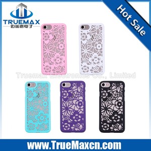 para el iphone 7 En Relieve Hueco Grande de <span class=keywords><strong>La</strong></span> Flor Caja de <span class=keywords><strong>la</strong></span> PC, Caja Del Teléfono de plástico para el iphone 7 - Product Image 1