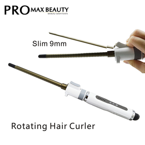 Baguette professionnelle de <span class=keywords><strong>curling</strong></span> automatique de cheveux de bigoudi de <span class=keywords><strong>petit</strong></span> pain mince de baril de marque de distributeur po - Product Image 6