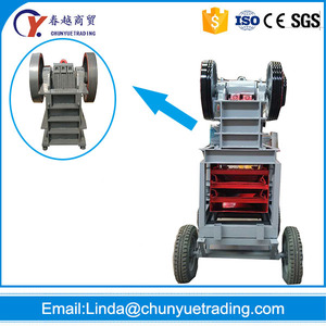 Hohe Kapazität von <span class=keywords><strong>China</strong></span> Dieselmotor Rollen brecher Stone Rock Gold Mining Backen brecher - Product Image 4