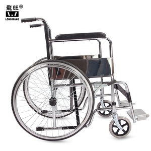Plegable luz discapacitados Barato Económico silla <span class=keywords><strong>de</strong></span> <span class=keywords><strong>ruedas</strong></span> por discapacidad - Product Image 3