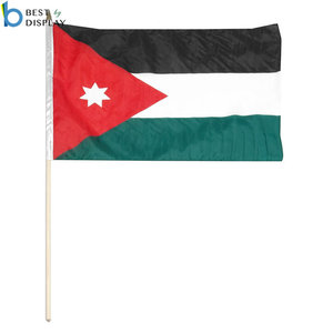 Drapeau national de la Jordanie, vente en gros personnalisée, Moyen-Orient - Product Image 1