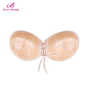 <span class=keywords><strong>Moda</strong></span> pecho push silicona <span class=keywords><strong>nude</strong></span> señoras sexy sujetador sin tirantes - Product Image 2