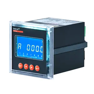 Medidor de corriente con panel digital de CC, amperímetro con pantalla LCD, entrada de CC 0-9999A con precisión de modbus RS485, 0,5 PZ72L-DI