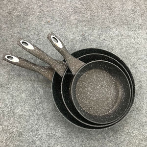 3 Cái Nhôm Đá Cẩm Thạch Rèn Không Dính FRY PAN SET 20/24/28CM - Product Image 3