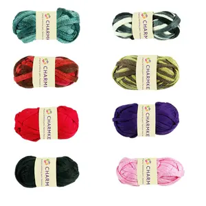 在线纱线商店免费送货手织女士手织围巾的纹理纱线丙烯酸纱线