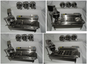 Venta de fábrica Mini T101 T100 Semi <span class=keywords><strong>Precio</strong></span> de fábrica Máquina automática de Donas para la venta - Product Image 4