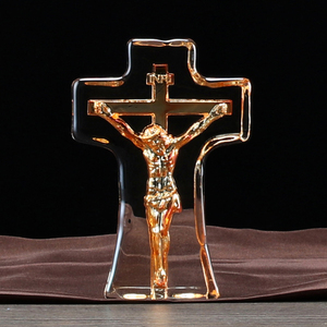 Diseño distintivo estilo cristiano cristal Cruz para la colección - Product Image 3