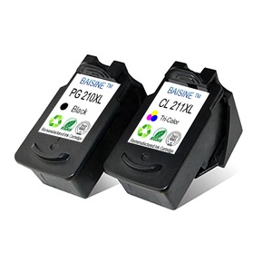 Nuevos productos Baisine PG 210XL CL 211XL cartucho de tinta remanufacturada PG-210XL CL-211XL compatibles para <span class=keywords><strong>Canon</strong></span> MX340 MX350 MX360 - Product Image 5