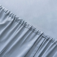 Vente en gros 100% ensemble de literie en bambou tissage en satin non toxique Twin Full Queen King Size draps