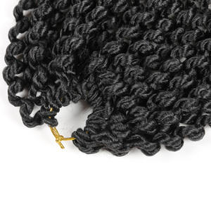 <span class=keywords><strong>Bombe</strong></span> Sénégalaise Synthétique Twist Coiffure Sans Crochet Sans Tress Fibre Haute Température Matériel - Product Image 6