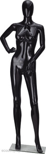 <span class=keywords><strong>Mannequin</strong></span> féminin noir brillant <span class=keywords><strong>pour</strong></span> vitrine, prix de gros direct, tendance 2019 - Product Image 4