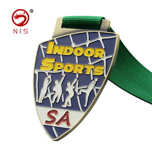 Custom logo design colorful shape awards medal gold bronze silver metal crafts medal - Product Image 4
