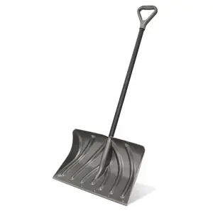 High Quality snow shovel with long metal handle/long handle snow shovel/square snow shovel