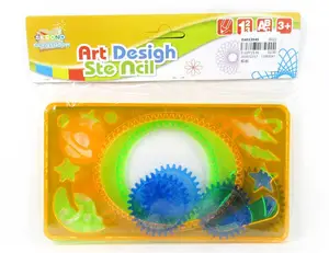 Jinming çocuk boyama kalıp sihirli cetvel çizim cetvel sanat tasarım stencil oyuncak çocuklar için çizim oyuncaklar