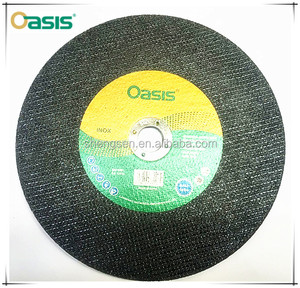14Inch Oasis Zwart Snijden Wiel/Disc Voor Metalen Een/Enkele Netto - Product Image 1
