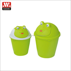 Thùng Rác Hình Gấu Trúc Nhiều Màu Hoạt Hình Bán Chạy Có Nắp Thùng Rác Thùng Rác Nhựa Mới Lạ 6L 8L - Product Image 4