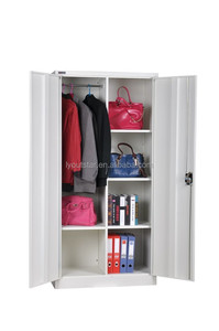 Moderne et garde-robe <span class=keywords><strong>Pas</strong></span> <span class=keywords><strong>Cher</strong></span> desigh acier <span class=keywords><strong>2</strong></span> <span class=keywords><strong>portes</strong></span> <span class=keywords><strong>armoire</strong></span> <span class=keywords><strong>penderie</strong></span> - Product Image 3