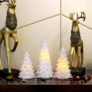 Sáp Ánh Sáng Không Dây Led Giáng Sinh Cây Hình Dạng Flameless Đảng Giáng Sinh Nến - Product Image 1