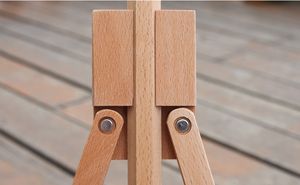 Legno di faggio pieghevole display <span class=keywords><strong>tavolo</strong></span> <span class=keywords><strong>cavalletto</strong></span> <span class=keywords><strong>per</strong></span> il disegno e la visualizzazione - Product Image 6