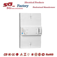 Interruptor de circuito diferencial ajustable BAO RCCB, 5-15A